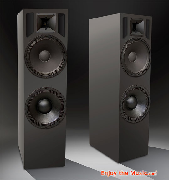 Diffusori da pavimento Totaldac d100 a 2,5 vie