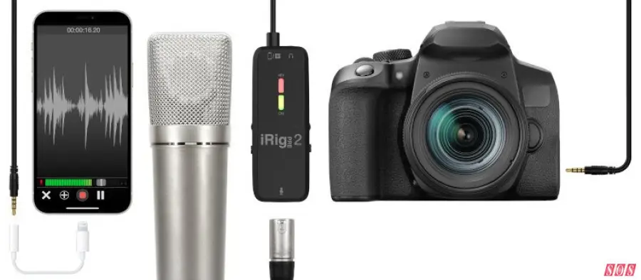 IK Multimedia iRig Pre 2 preamplificatore