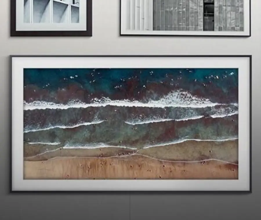 Il TV lifestyle The Frame 2021 di Samsung è più sottile che mai