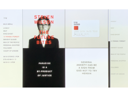 The Future Bites Is Tasty di Steven Wilson su Blu-ray Disc