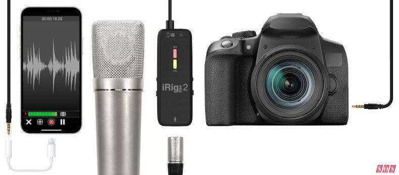 IK Multimedia iRig Pre 2 preamplificatore