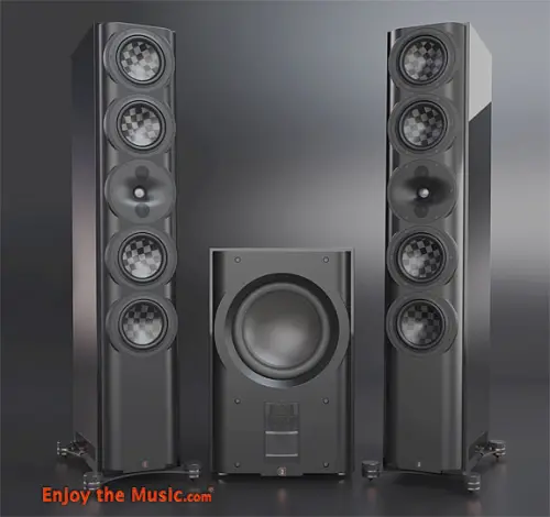 PerListen Audio S7t Tower e subwoofer D212s
