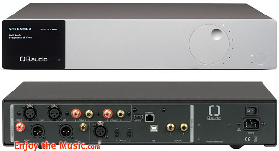 B.audio B.dac EX Streamer con correzione acustica