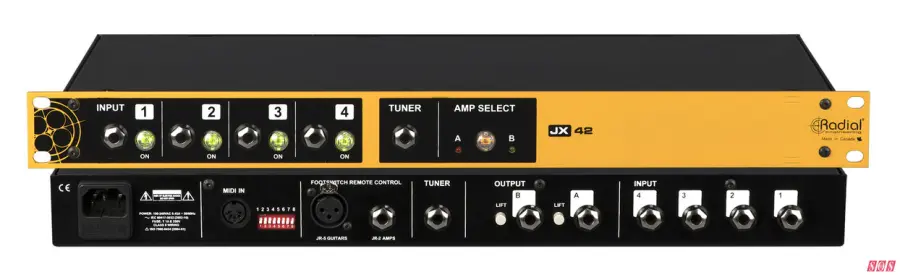 Amp router e re-amper di Radial