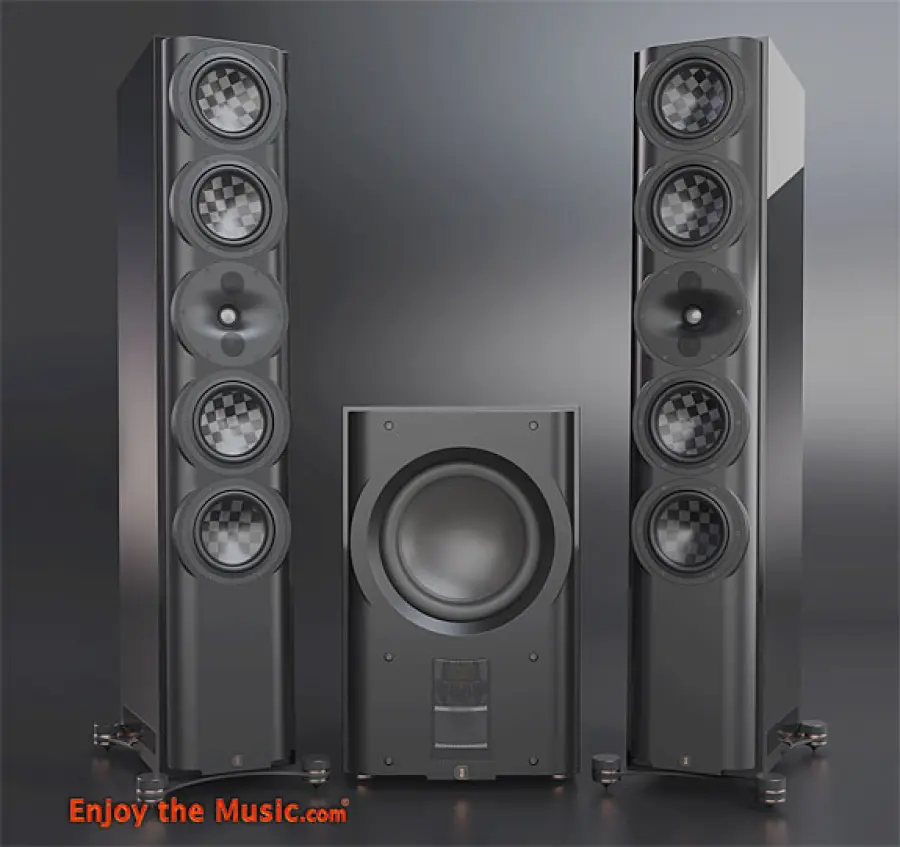 PerListen Audio S7t Tower e subwoofer D212s