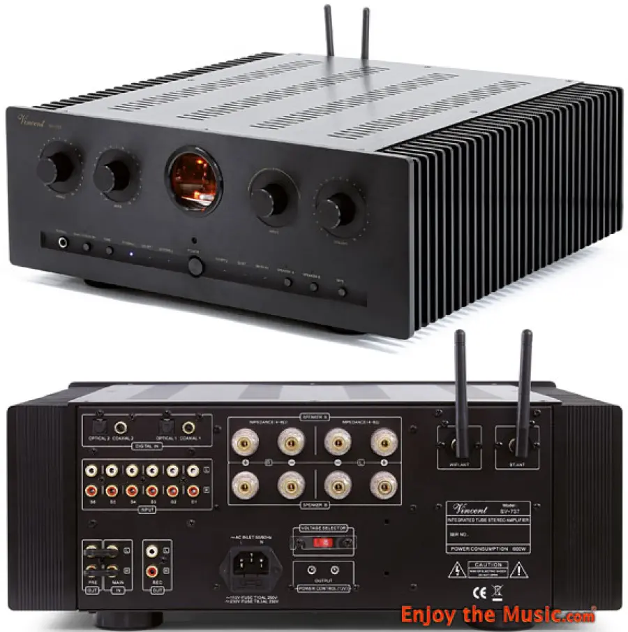 Vincent Audio SV-737 Amplificatore integrato ibrido