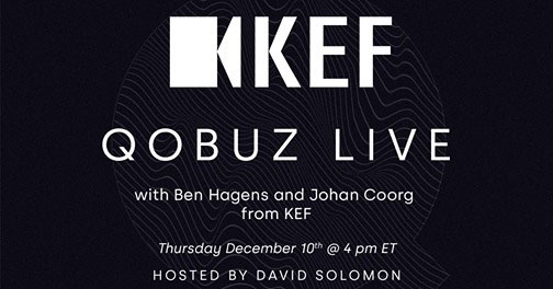 Qobuz Live Facebook Stream presenterà KEF