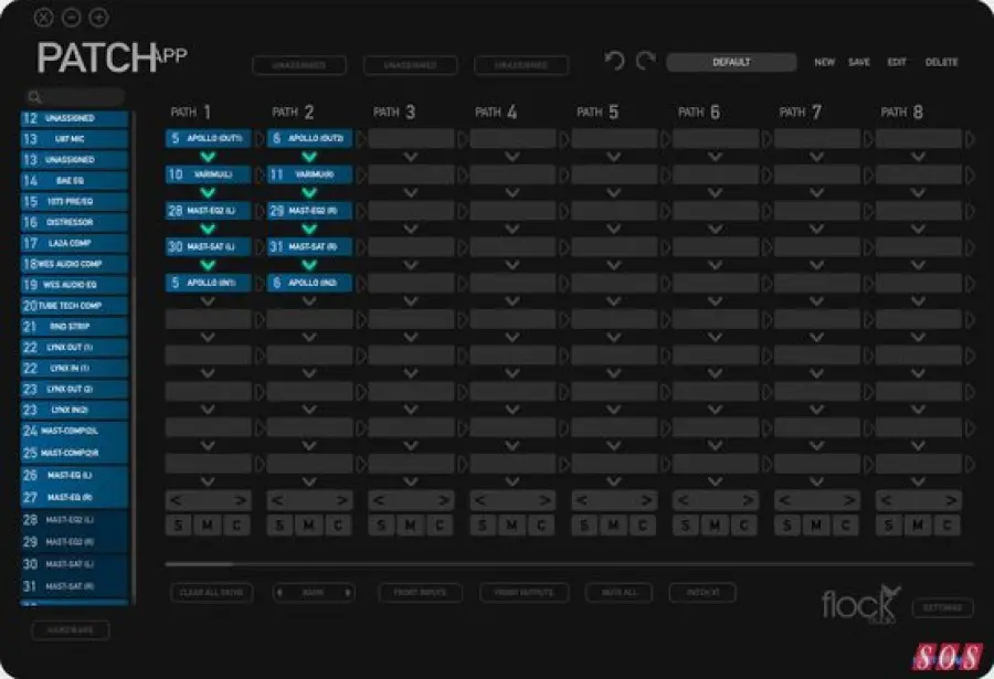 Applicazione patch di aggiornamento Flock Audio