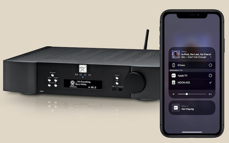 I dispositivi di streaming audio MOON ora hanno Apple AirPlay 2