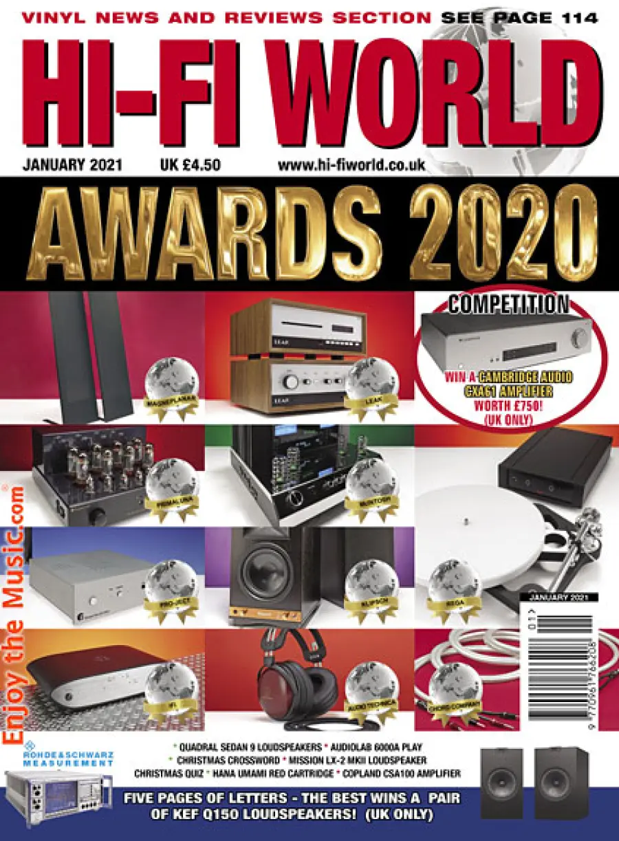 Hi-Fi World Gennaio 2021 Recensioni e Think Pieces