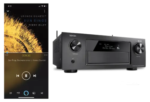 Posso trasmettere in streaming ad alta risoluzione tramite il mio ricevitore A / V?