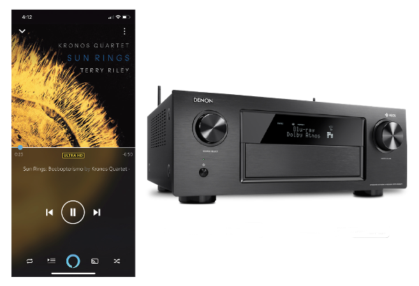 Posso trasmettere in streaming ad alta risoluzione tramite il mio ricevitore A / V?