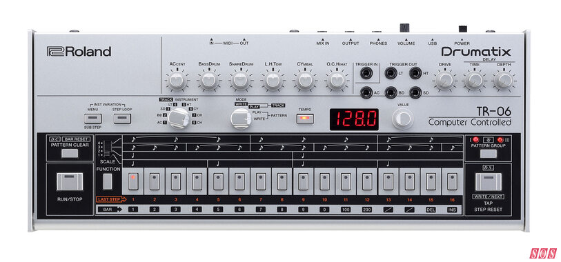 Nuove drum machine Roland