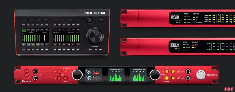 Focusrite amplia la gamma RedNet ...