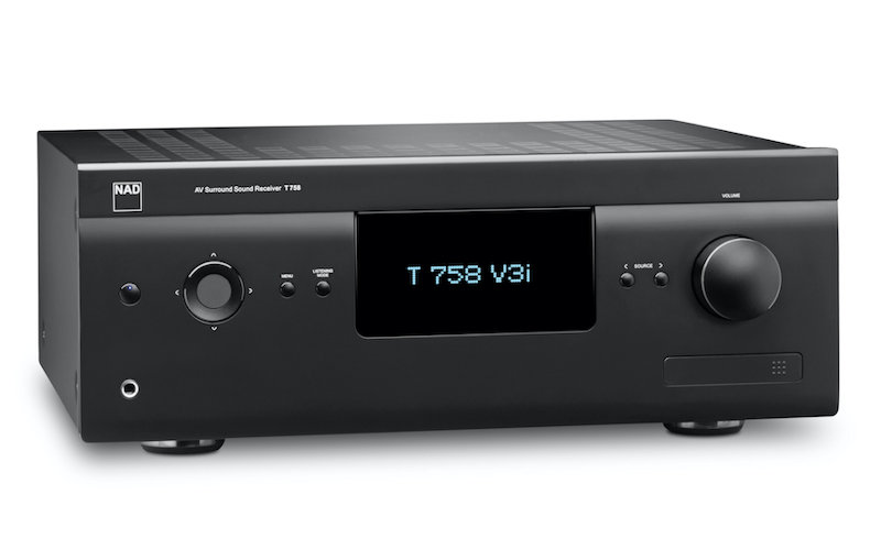 NAD aggiorna il suo popolare ricevitore audio surround T 758