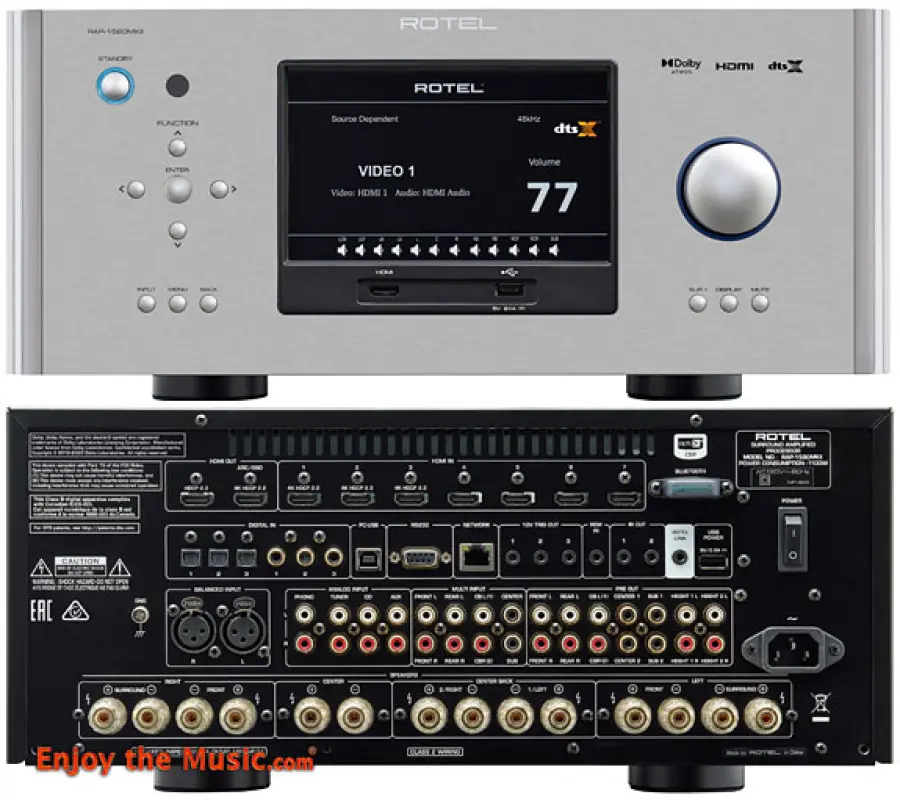 Processore Rotel RSP-1576MKII Pre e RAP-1580MKII