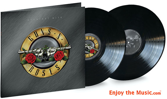 Guns N 'Roses Remastered Greatest Hits Vinyl LP