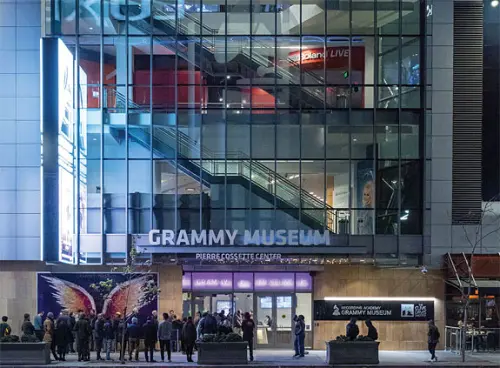 La storia della musica incontra l'AV esperienziale: aggiornamenti al Grammy Museum