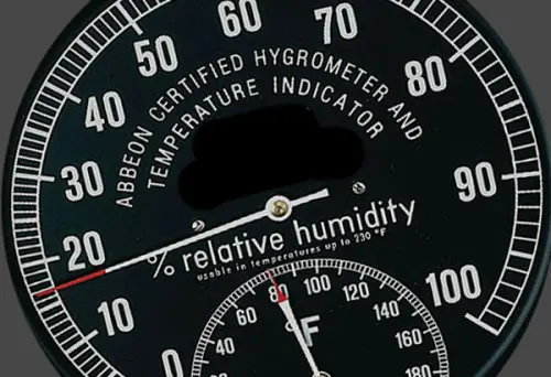 Umidità, sala concerti e inclinazione spettrale