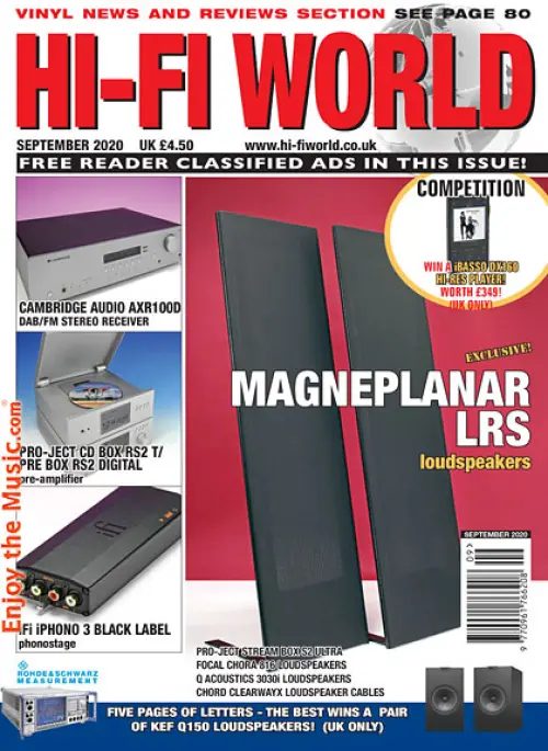 Recensioni e pezzi di pensiero di settembre del mondo Hi-Fi