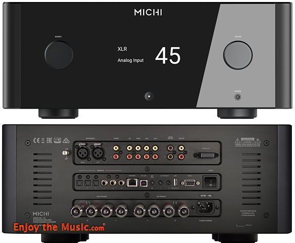 Amplificatori integrati ad alta risoluzione Rotel Michi X3 e X5