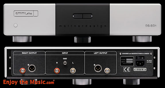 Stadio fono con equalizzatore ottico DS-EQ1 di EMM Labs