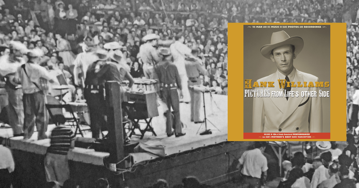 Immagini di Hank Williams dall'altro lato della vita: libro, spettacoli radiofonici rimasterizzati, foto storiche