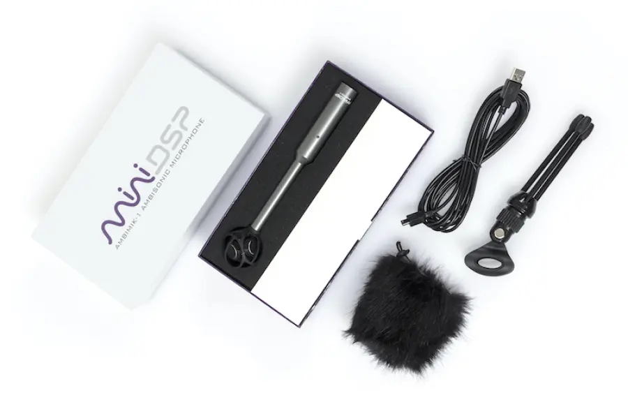 Cattura il suono 3D in una bottiglia con il microfono miniDSP ambiMIK-1