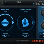 Blue Cat's Re-Head Mixing Sound Room tramite cuffie