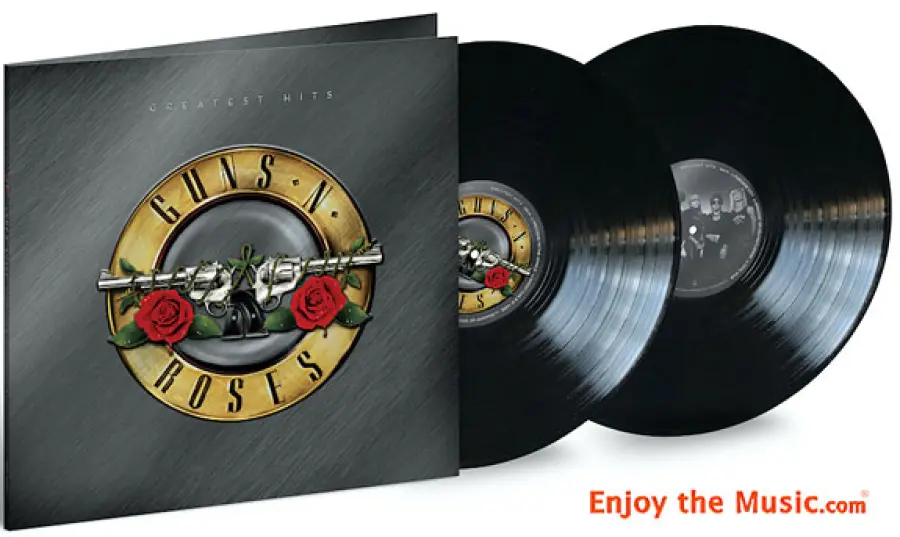 Guns N 'Roses Remastered Greatest Hits Vinyl LP