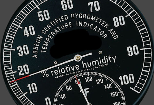 Umidità, sala concerti e inclinazione spettrale