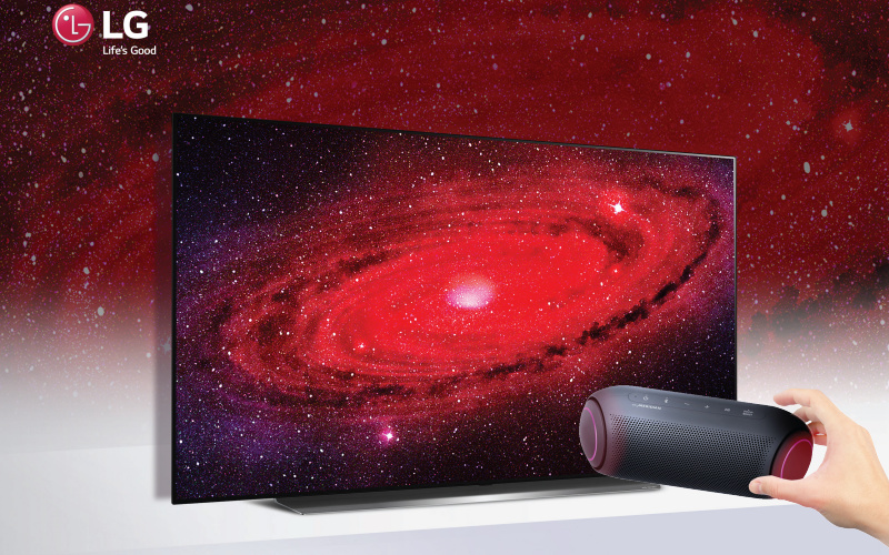 La promozione dell'altoparlante gratuito con TV di LG suona alla grande