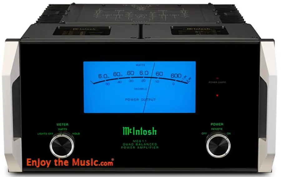 Recensione TBT: amplificatore monoblocco a stato solido McIntosh MC611 quad bilanciato