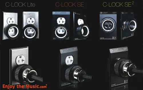 Blocco della protezione della connessione di alimentazione C-LOCK audio