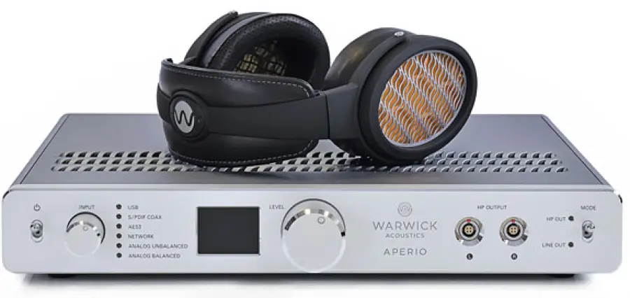 Recensione: Warwick Acoustics Sistema di cuffie elettrostatiche di riferimento APERIO