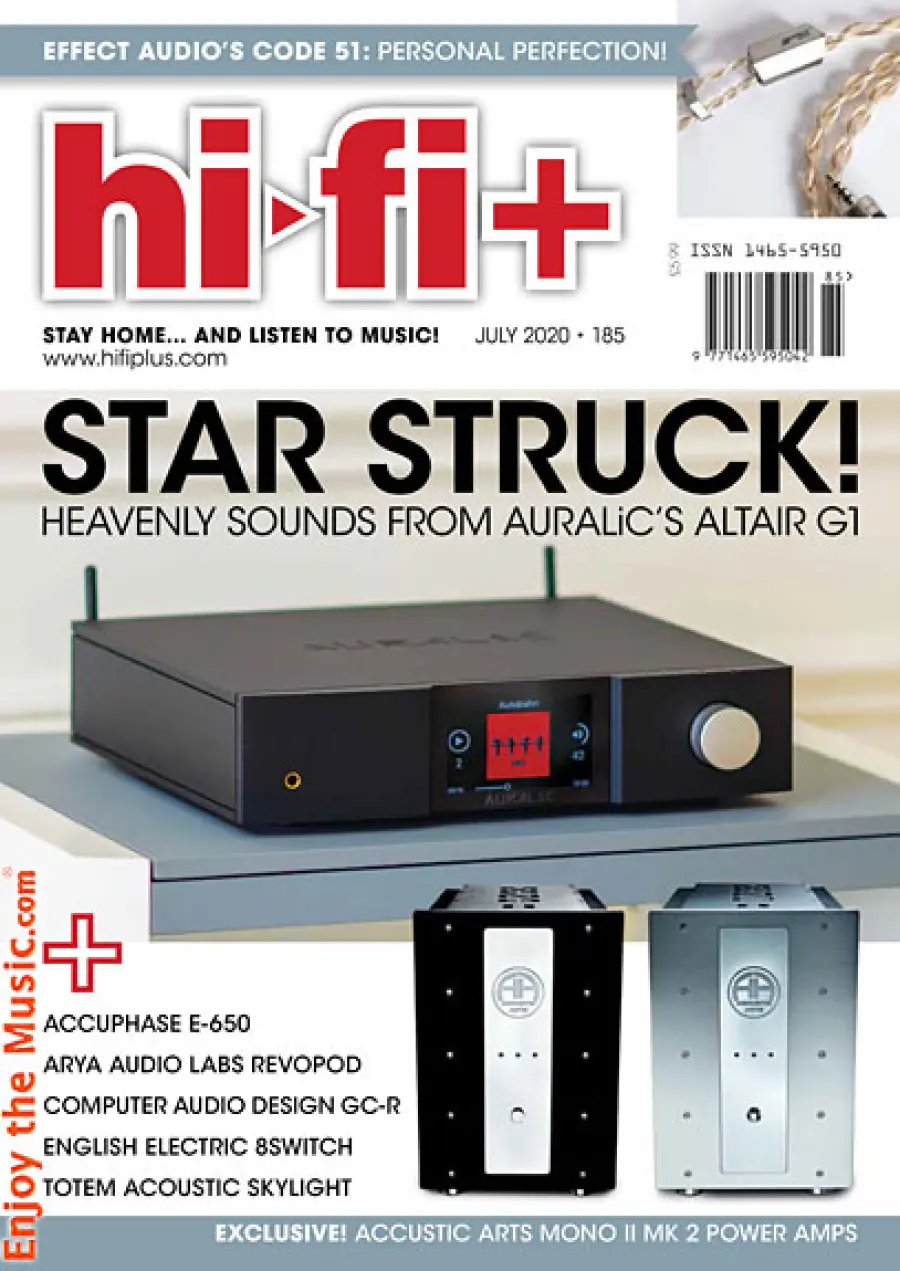 Hi-Fi + Magazine audio di fascia alta di luglio 2020