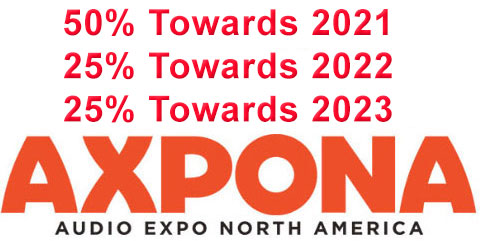 Offerta AXPONA 50% / 25% / 25%