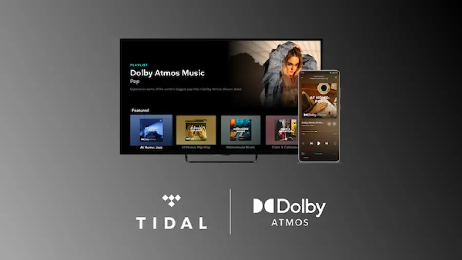 Tidal e Dolby portano musica Atmos nei cinema di casa