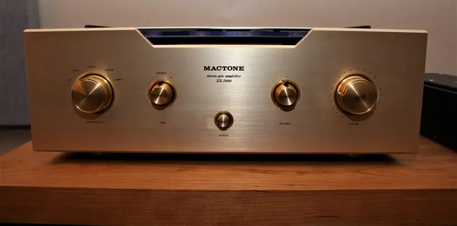 Amplificatore MH-120 Mactone, preamplificatore XX-7000 | Revisione