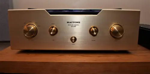 Amplificatore MH-120 Mactone, preamplificatore XX-7000 | Revisione