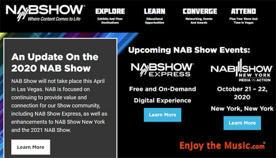 NAB Show Express attira 40.000 professionisti