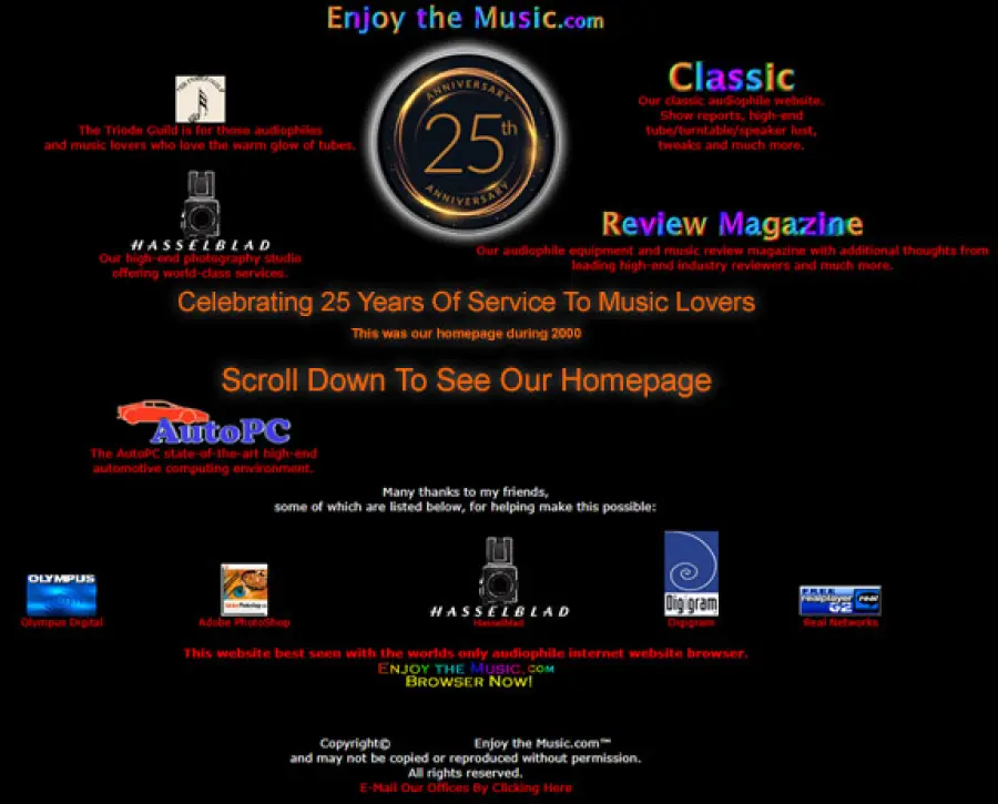 EnjoyTheMusic.com celebra il ritorno al passato giovedì