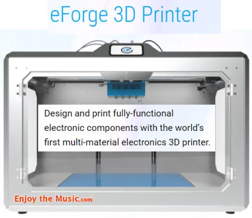 Stampante elettronica Alchemy eForge 3D per elettronica