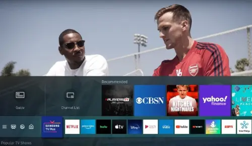Player-Centric SportsTV ora in diretta su TV Samsung
