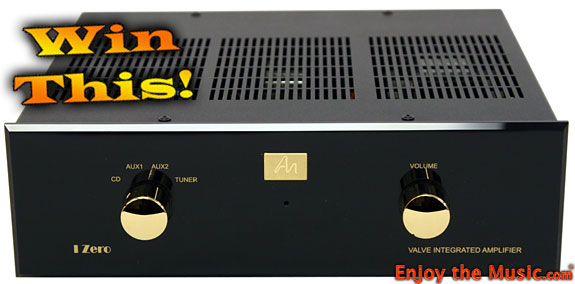 Ultima possibilità di partecipare e vincere una nota audio da $ 2480 UK IZero Vacuum Tube Int. Amp.