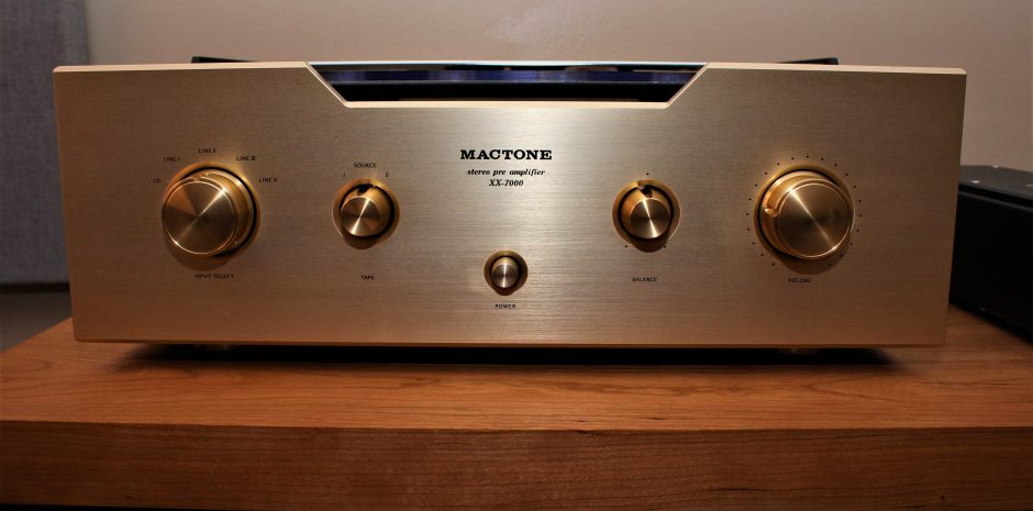 Amplificatore MH-120 Mactone, preamplificatore XX-7000 | Revisione