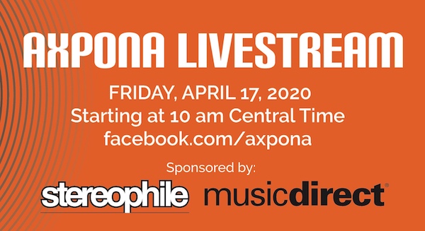 AXPONA diventa virtuale con Facebook Livestream Event