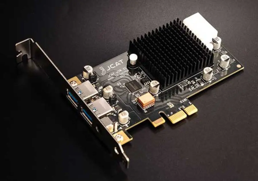 JCAT annuncia la scheda audio USB Xtreme Edition e l'alimentatore DC a basso rumore per computer audio