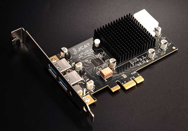 JCAT annuncia la scheda audio USB Xtreme Edition e l'alimentatore DC a basso rumore per computer audio