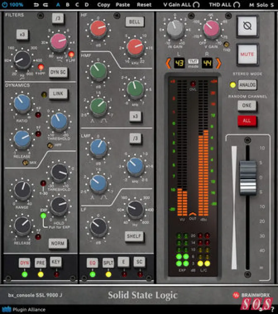 Brainworx modella SSL 9k